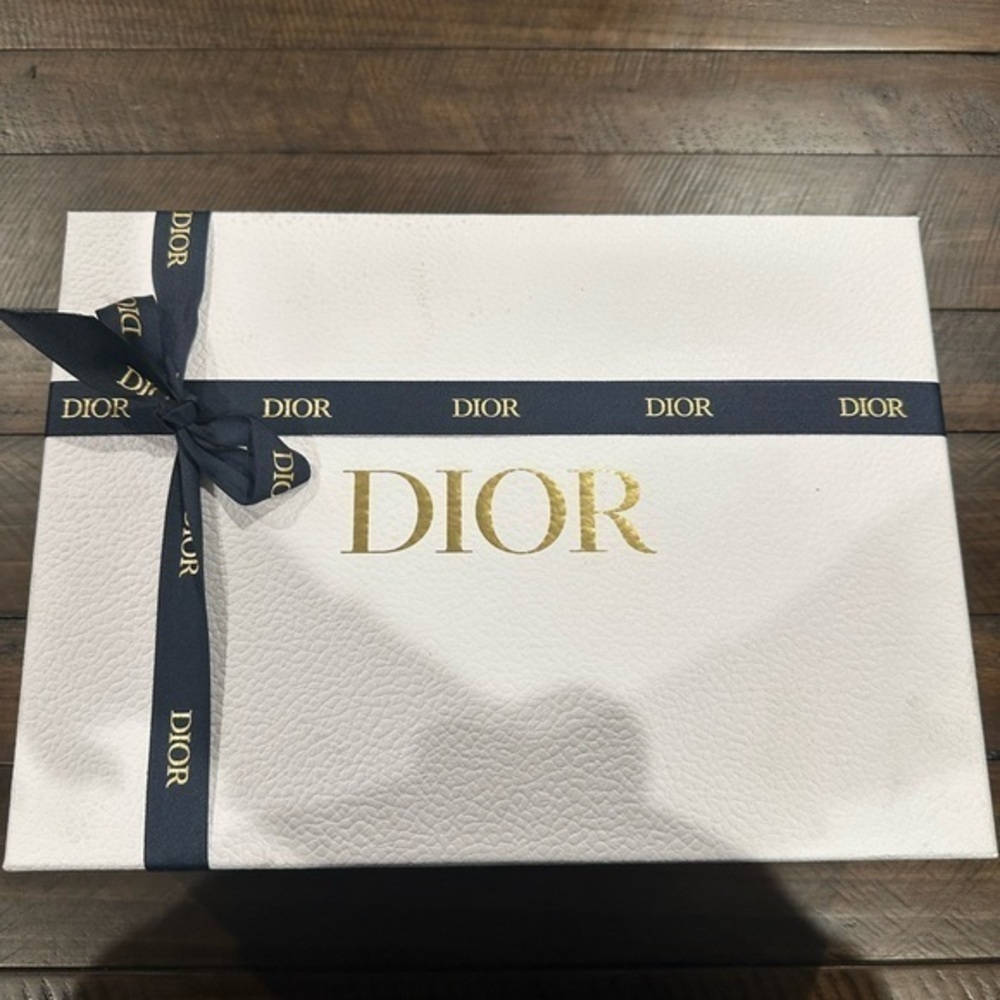 Dior Black Makeup or Grooming bag